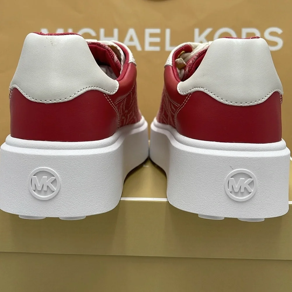 MICHAEL KORS ROMEY LACE UP MK FOULARD JQD MD 49F4RMFS1Y LT BRY SBT